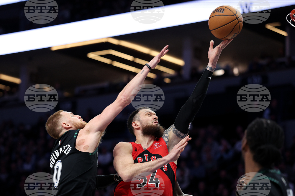 Raptors Timberwolves Basketball