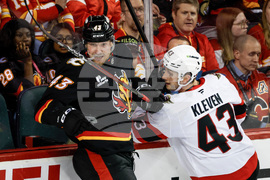 Senators Flames Hockey