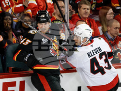 Senators Flames Hockey