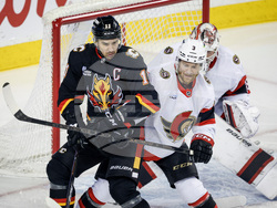 Senators Flames Hockey