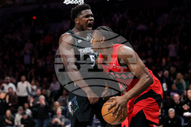 Raptors Timberwolves Basketball