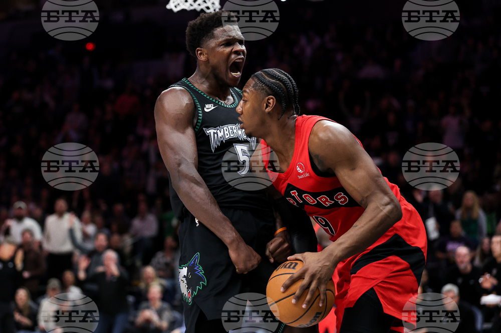 Raptors Timberwolves Basketball