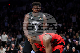 Raptors Timberwolves Basketball