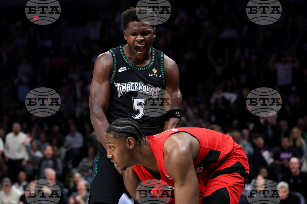 APTOPIX Raptors Timberwolves Basketball