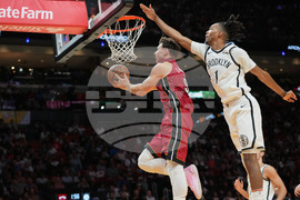 Nets Heat Basketball