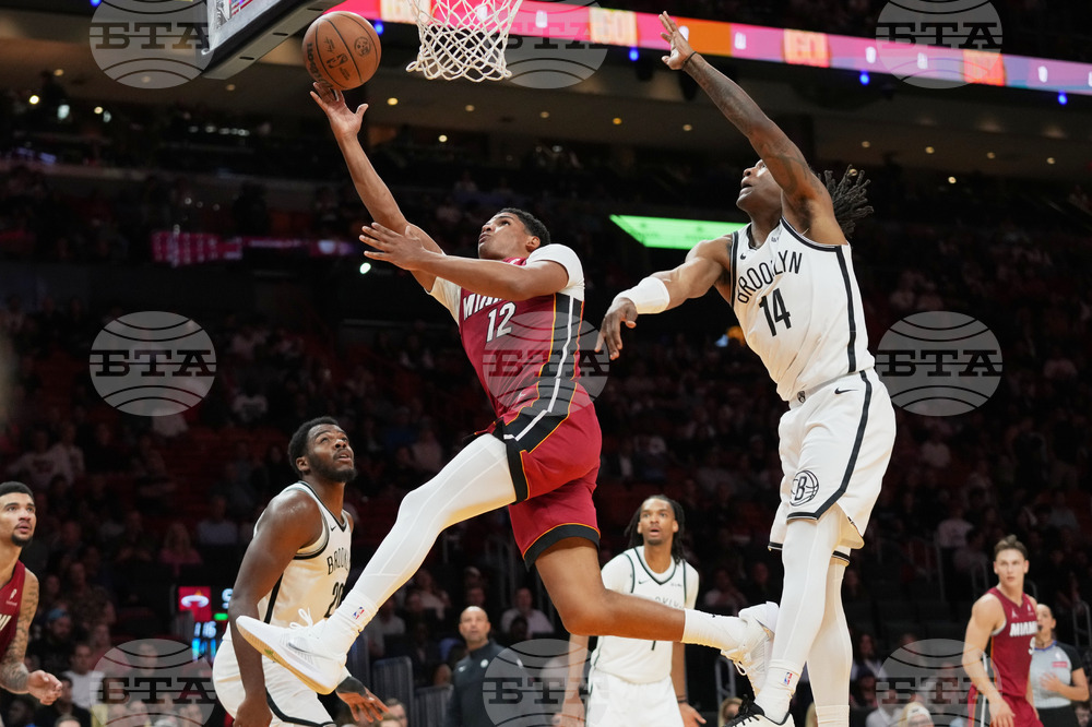 Nets Heat Basketball