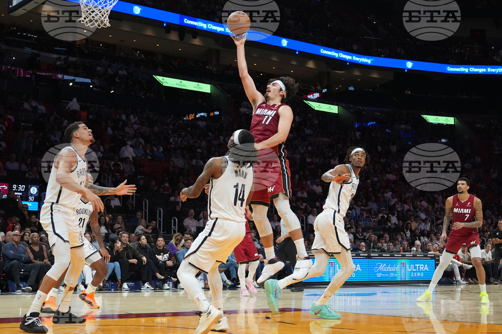 Nets Heat Basketball