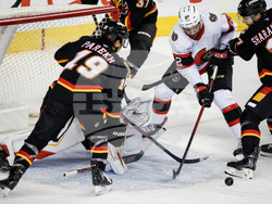 Senators Flames Hockey