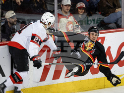 Senators Flames Hockey