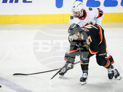 Senators Flames Hockey