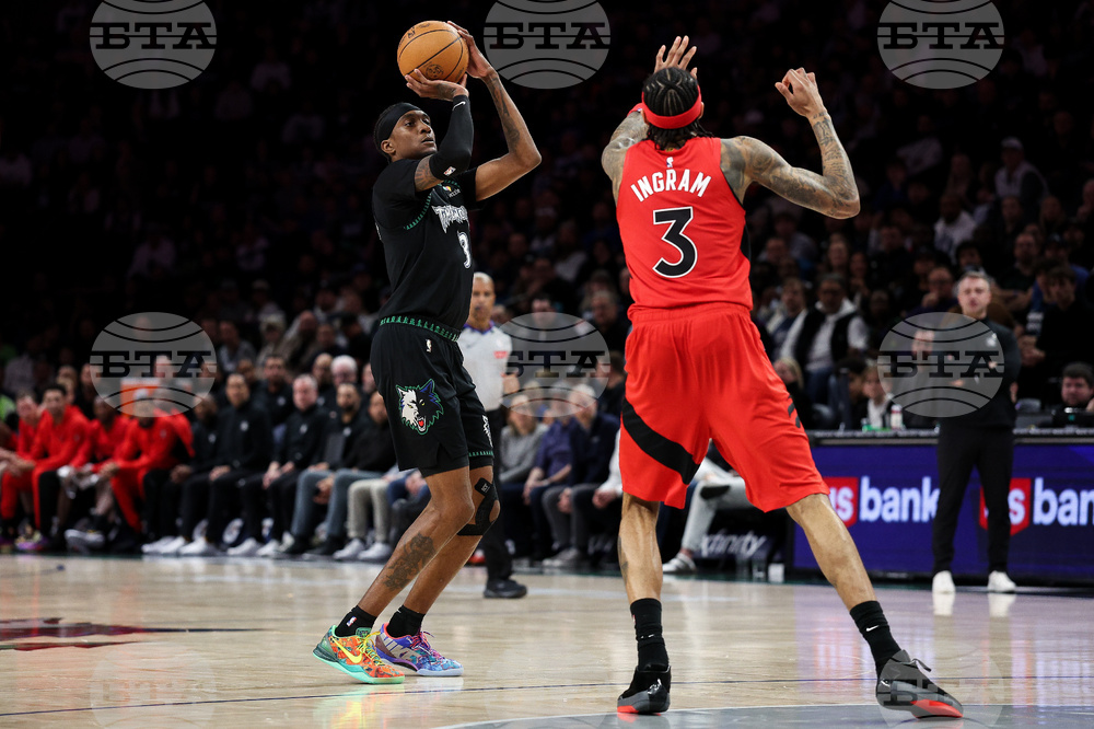 Raptors Timberwolves Basketball