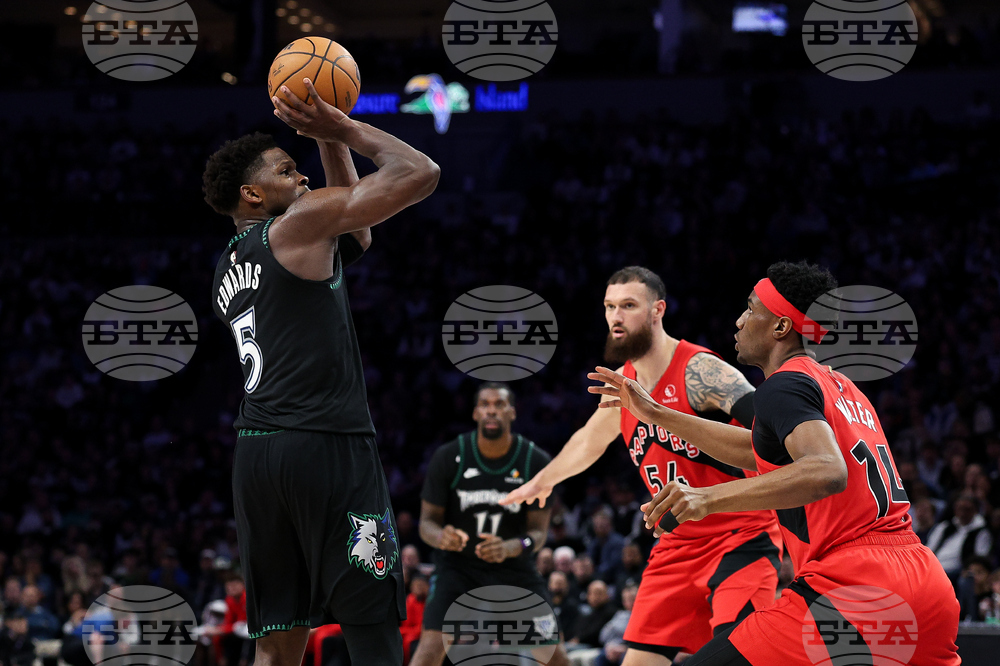 Raptors Timberwolves Basketball