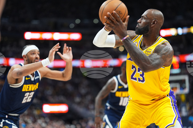 Lakers Nuggets Basketball