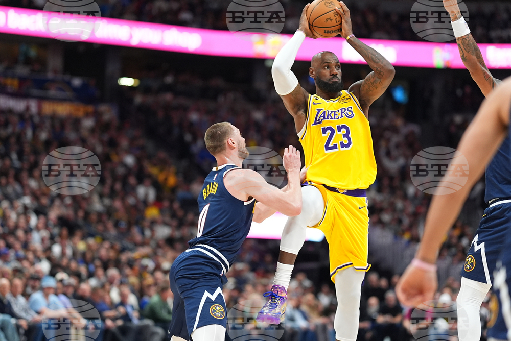 Lakers Nuggets Basketball