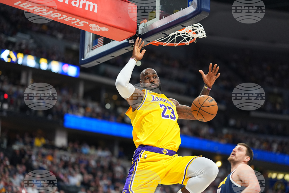 Lakers Nuggets Basketball