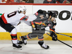 Senators Flames Hockey