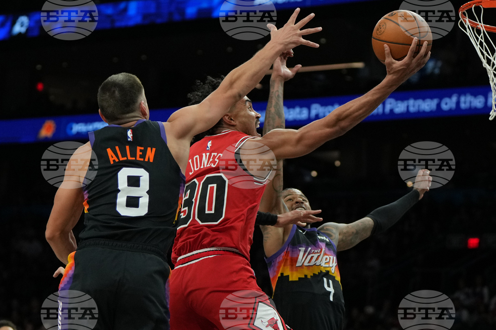 Bulls Suns Basketball