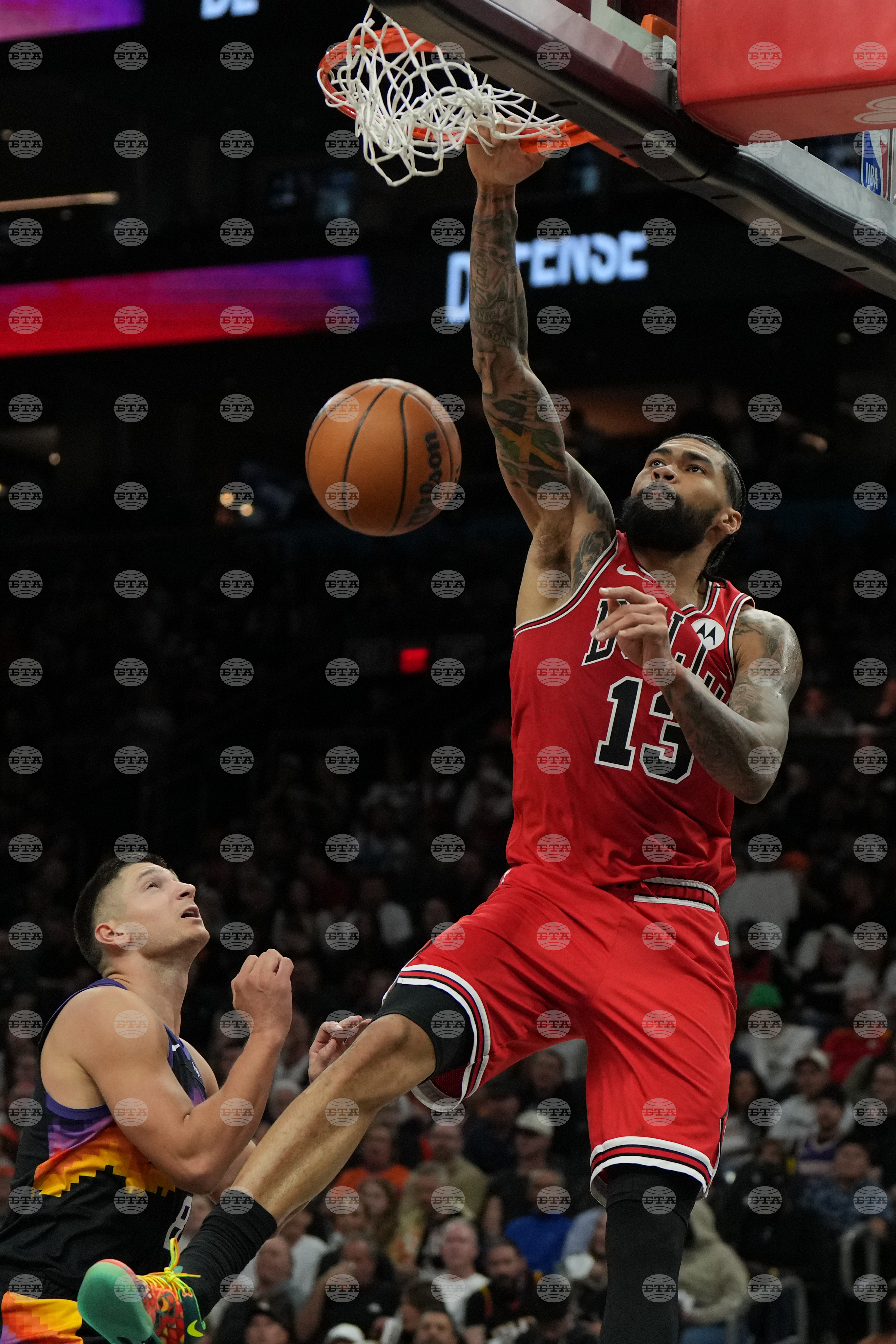 Bulls Suns Basketball