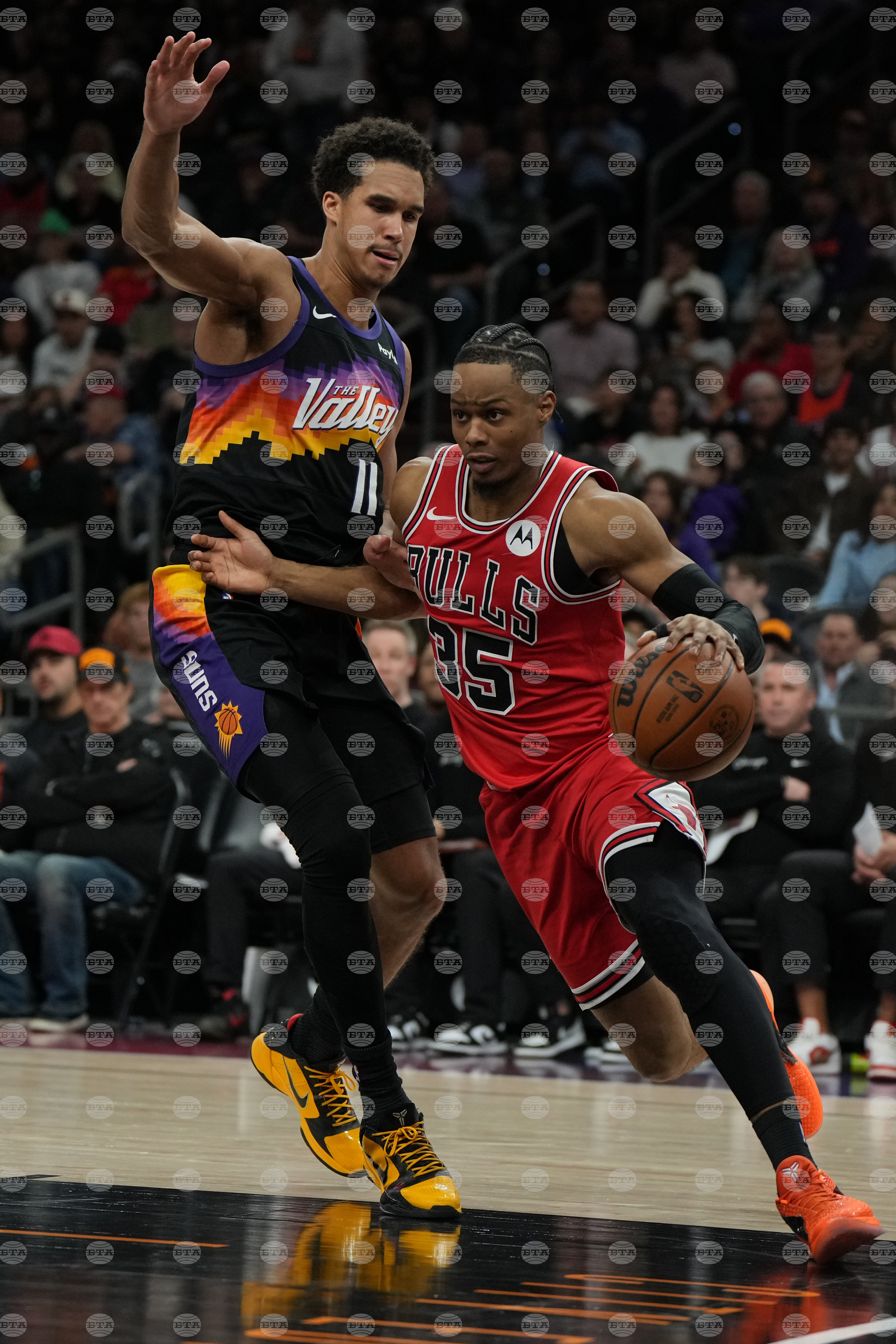 Bulls Suns Basketball