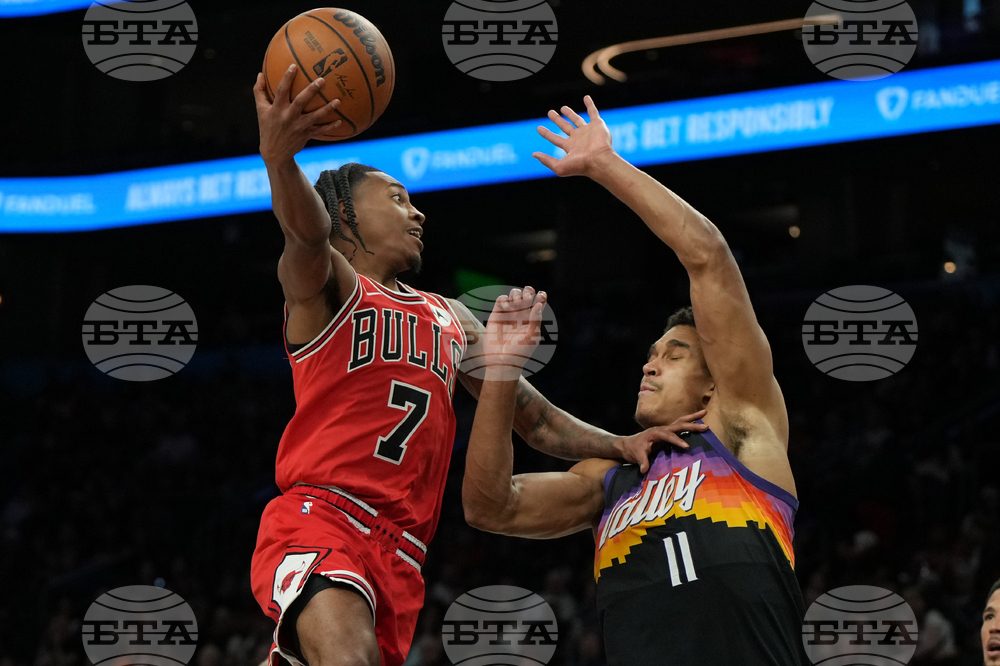 Bulls Suns Basketball