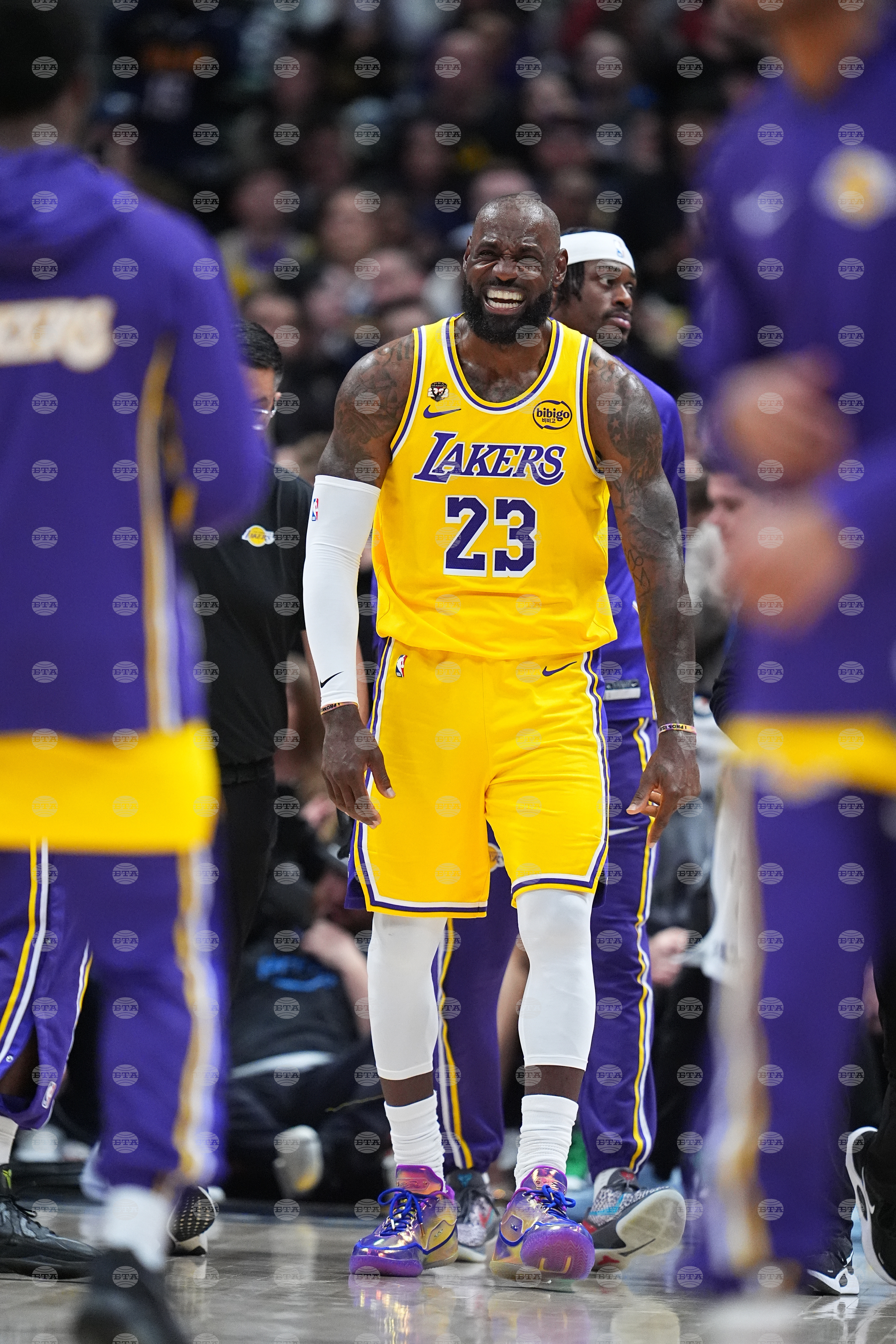 Lakers Nuggets Basketball