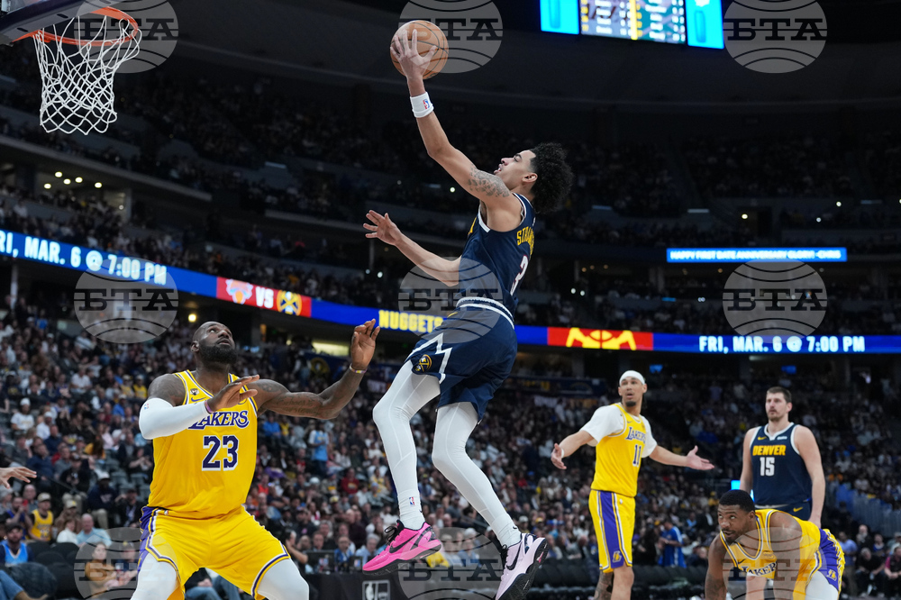 Lakers Nuggets Basketball