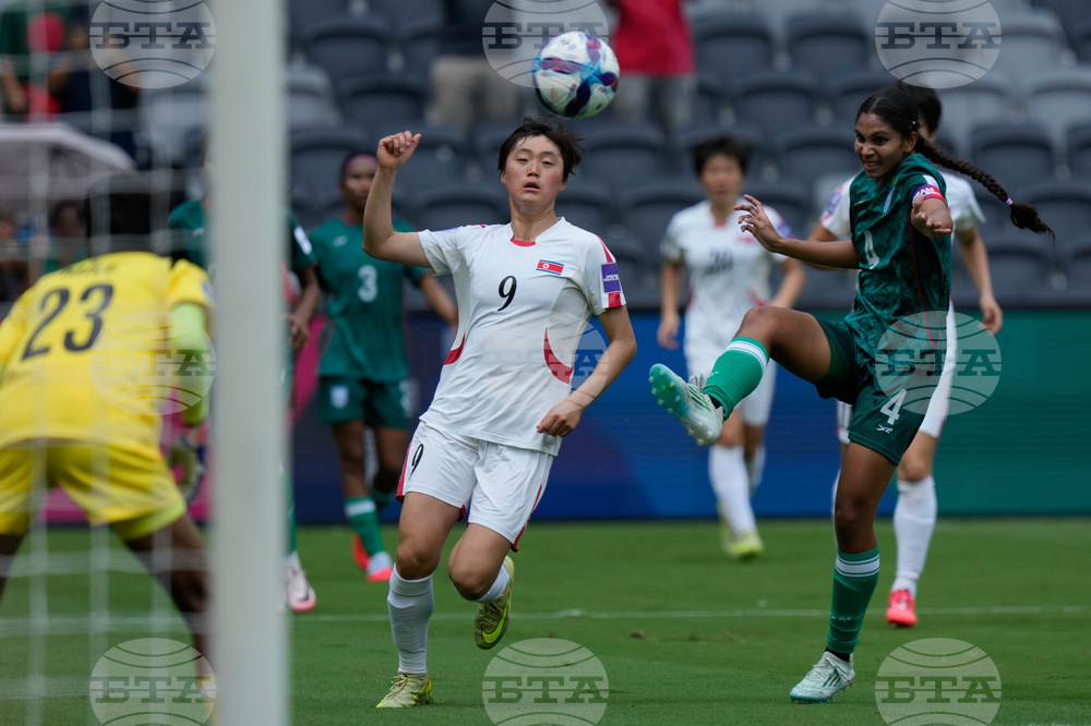 Women's Asian Cup Soccer North Korea Bangladesh