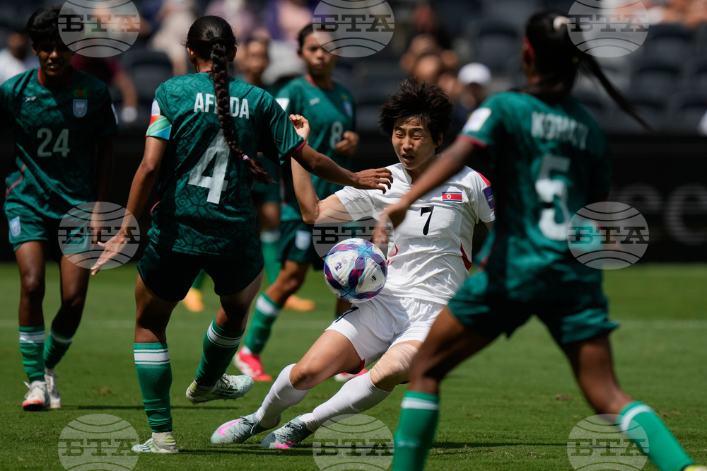Women's Asian Cup Soccer North Korea Bangladesh