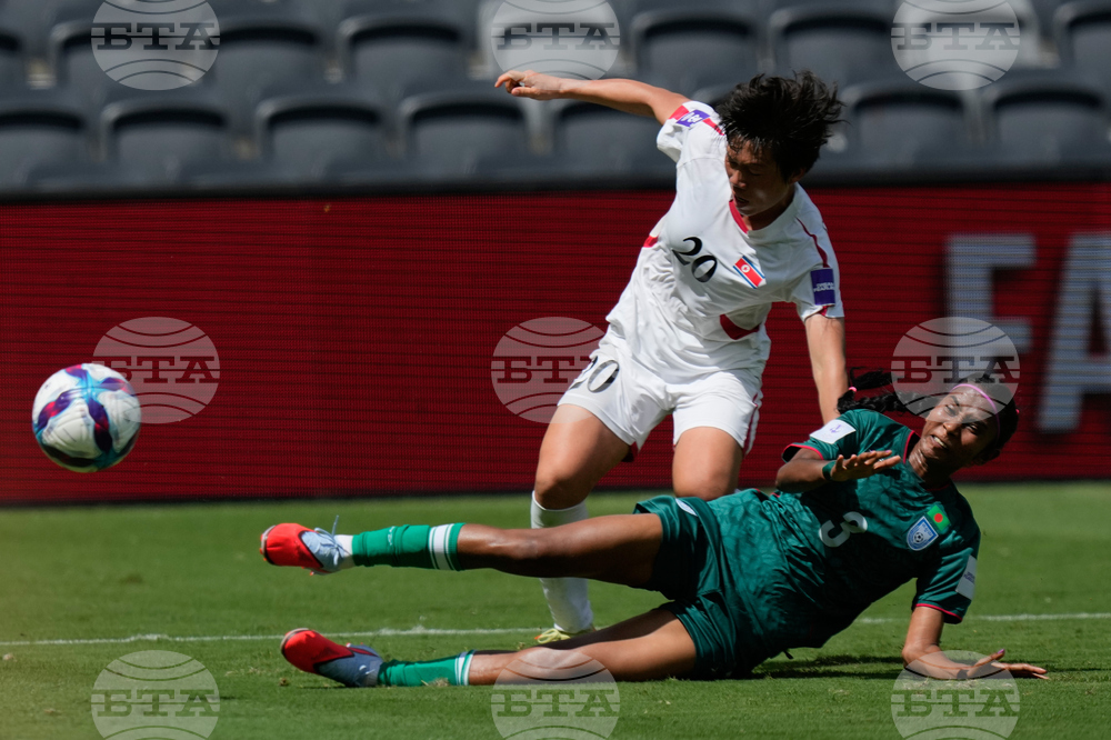 Women's Asian Cup Soccer North Korea Bangladesh