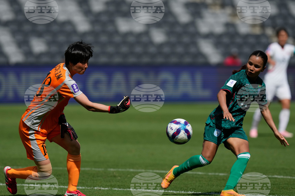 Women's Asian Cup Soccer North Korea Bangladesh