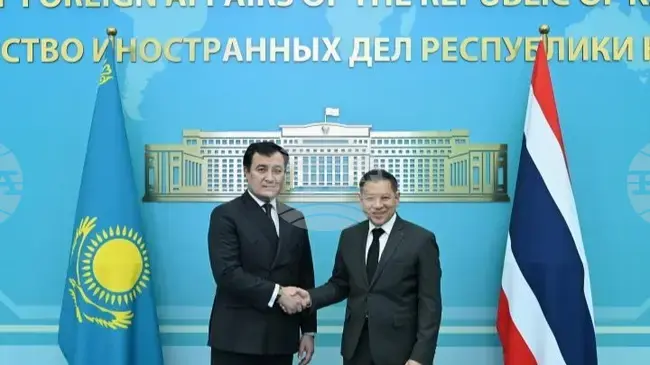 Казинформ: Казахстан и Тайланд обсъдиха възможностите за задълбочаване на сътрудничеството