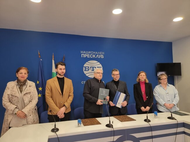 Подписване на споразумение за сътрудничество между НУМСИ “Христина Морфова” - Стара Загора и НУМСИ “Проф. Панчо Владигеров” – Бургас