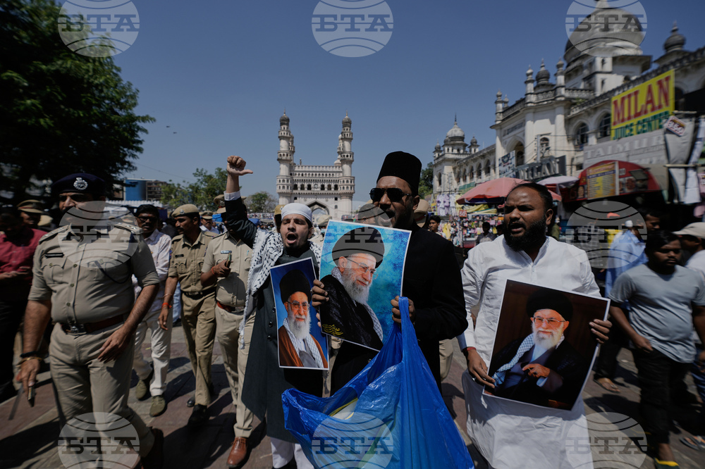 India US Israel Iran Protest