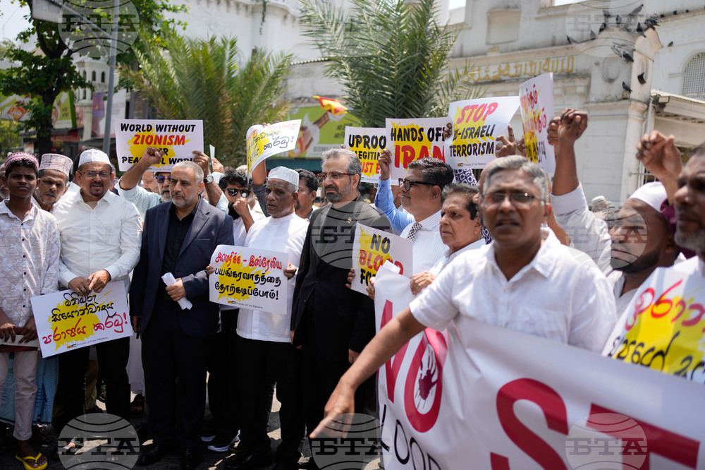 Sri Lanka US Israel Iran Protest