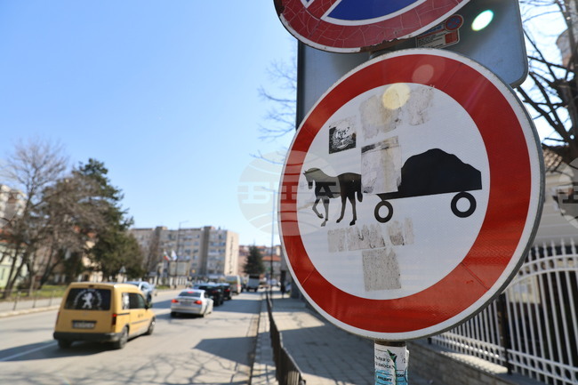 Асеновград - пътен инцидент с каруца