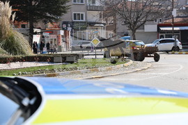 Асеновград - пътен инцидент с каруца