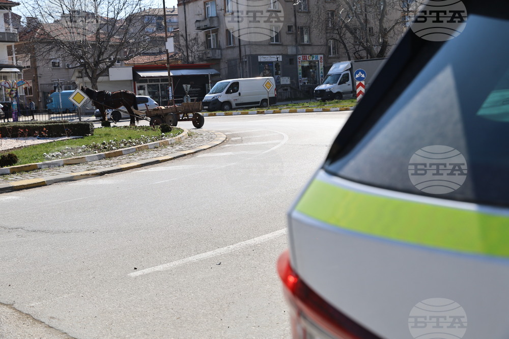 Асеновград - пътен инцидент с каруца