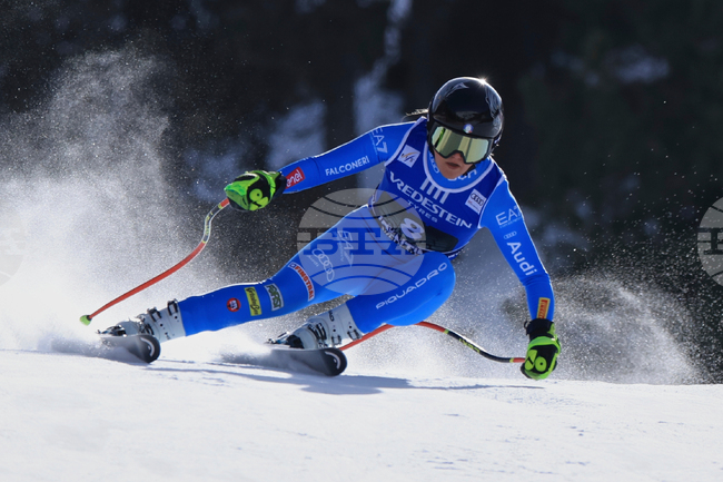 Италианката Лаура Пировано спечели спускането пред родна публика във Вал ди Фаса и записа първа победа в кариерата си за Световната купа