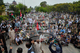 Pakistan Iran US Israel Protest