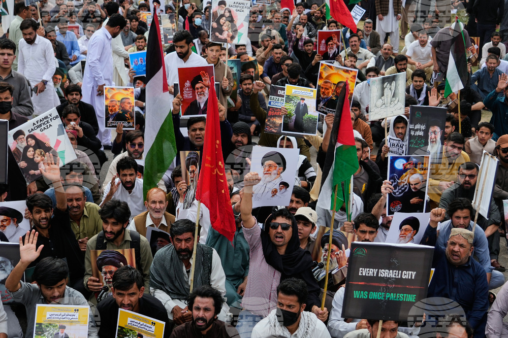 Pakistan Iran US Israel Protest