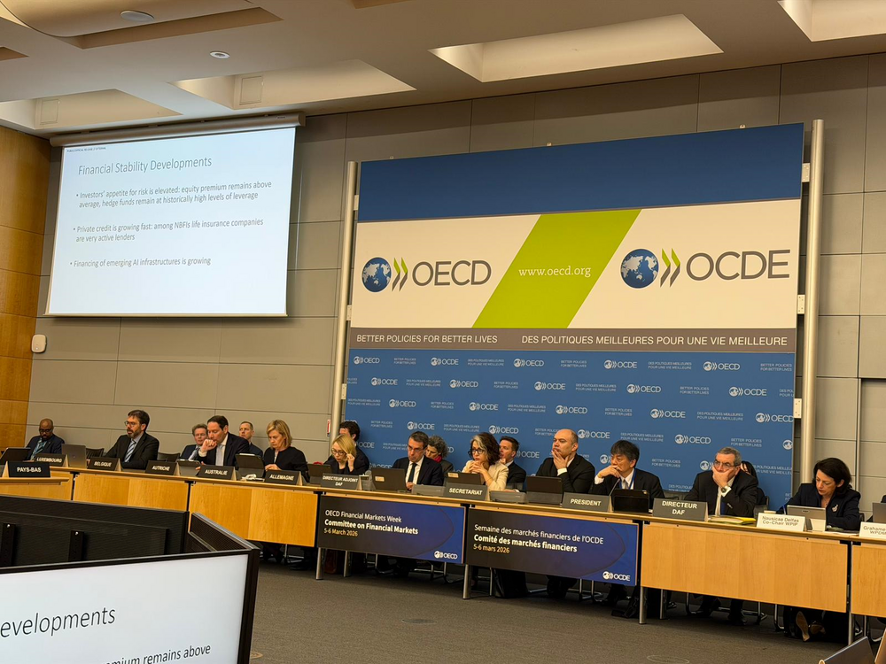 Bulgarian Delegation Takes Part in OECD Financial Markets Week in Paris