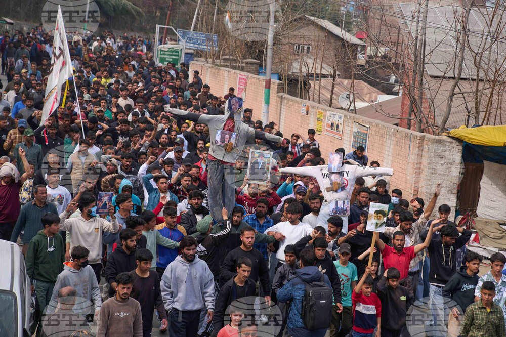 India US Israel Iran Protest