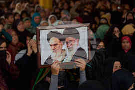 India US Israel Iran Protest