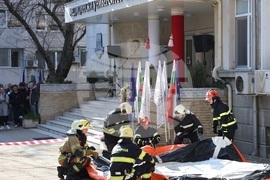 Варна - Практическа симулация на пожар
