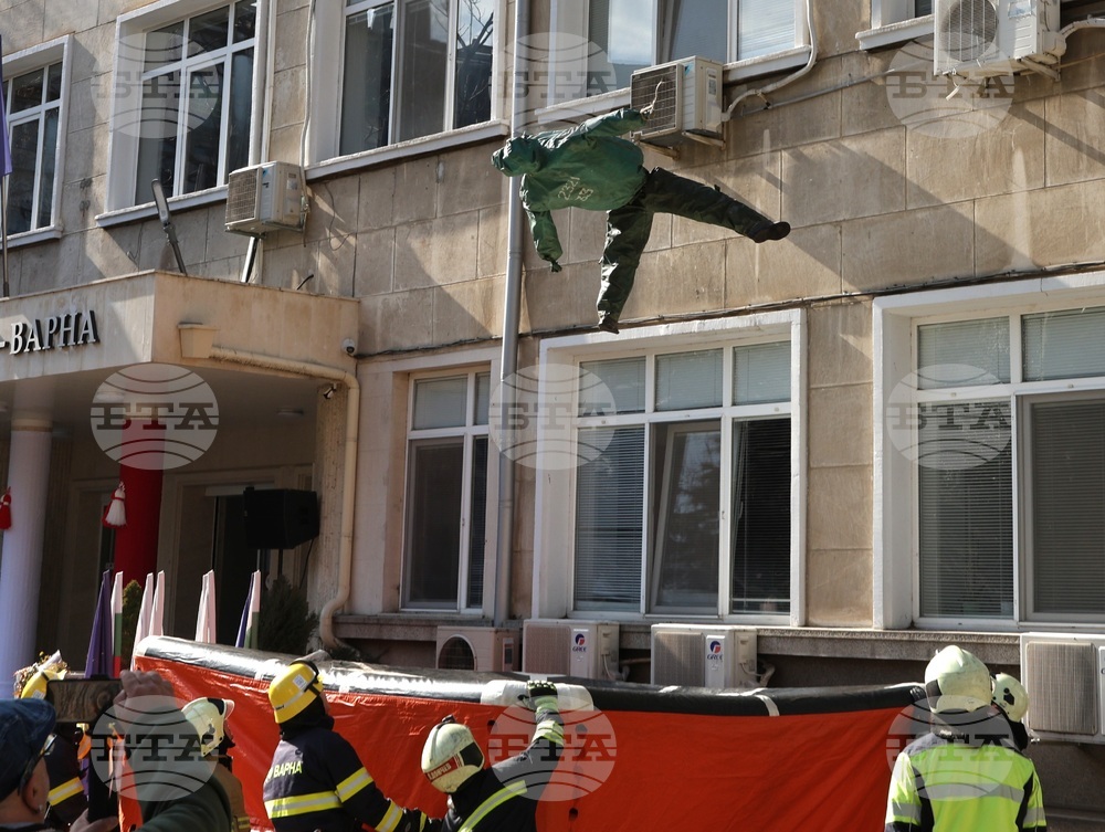 Варна - Практическа симулация на пожар