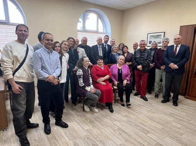 С церемония на Военното гробище и среща с българската общност в беларуската столица Минск беше отбелязан Трети март