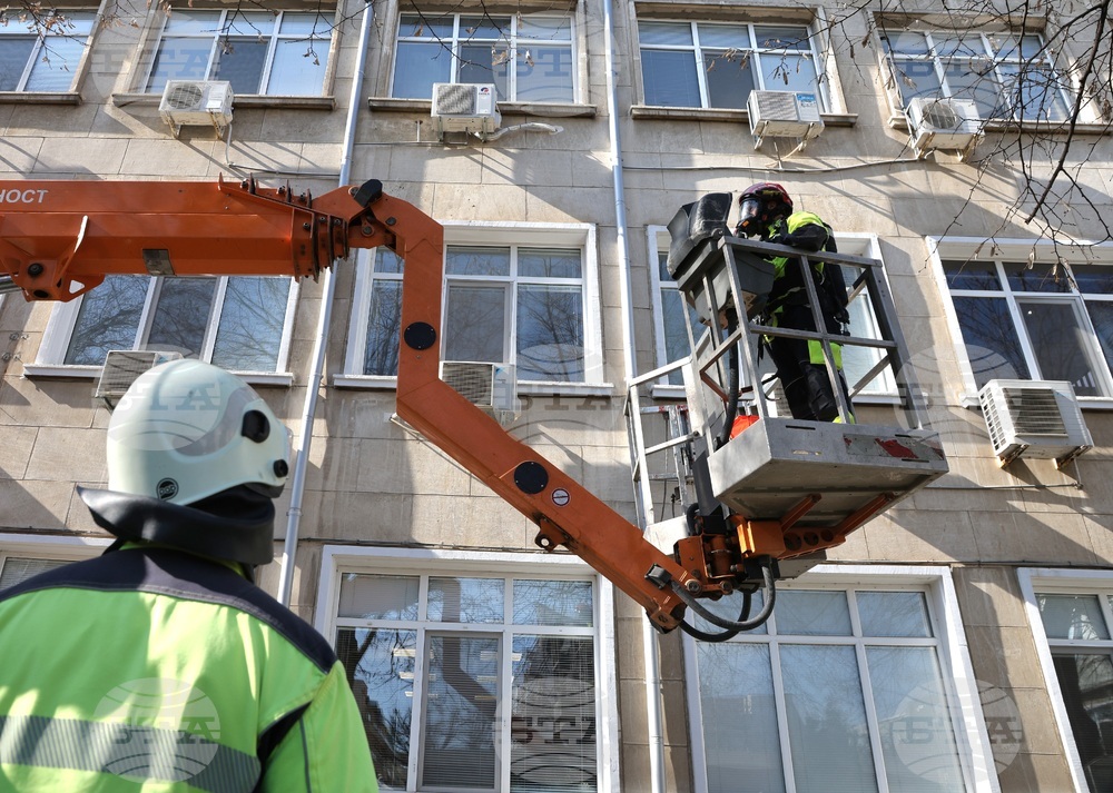 Варна - Практическа симулация на пожар