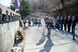 Черна гора - почит към загиналите при трагедията в река Лим