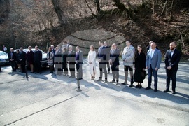 Черна гора - почит към загиналите при трагедията в река Лим