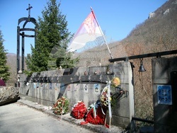 Черна гора - почит към загиналите при трагедията в река Лим